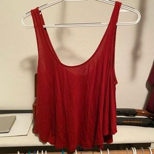 Rust Crop Swing Tank